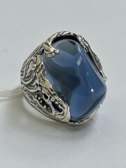 Алансон (кольцо из серебра)