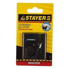 STAYER керамическая, для ножей, компактная точилка (47511)