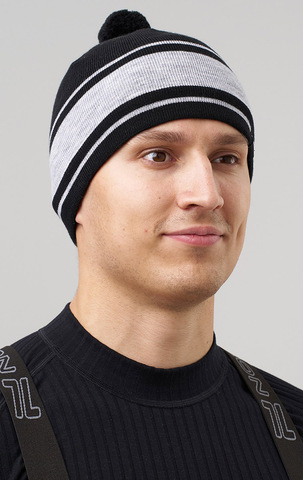 Лыжная шапка Nordski Tone Stripe Black
