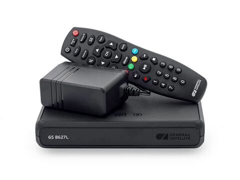Ресивер GS B627L Триколор ТВ + подписка на 7 дней (ЦЕНТР) ( Единый Ультра HD 2500 р/год) в комплекте HDMI кабель,батарейки ААА,ИК-приемник.