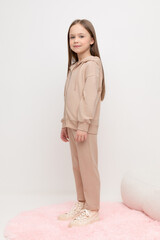 брюки  для девочки  КР 400669/лунный свет к467
