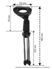 Подставка для микрофона (настольная) тренога защелка v1