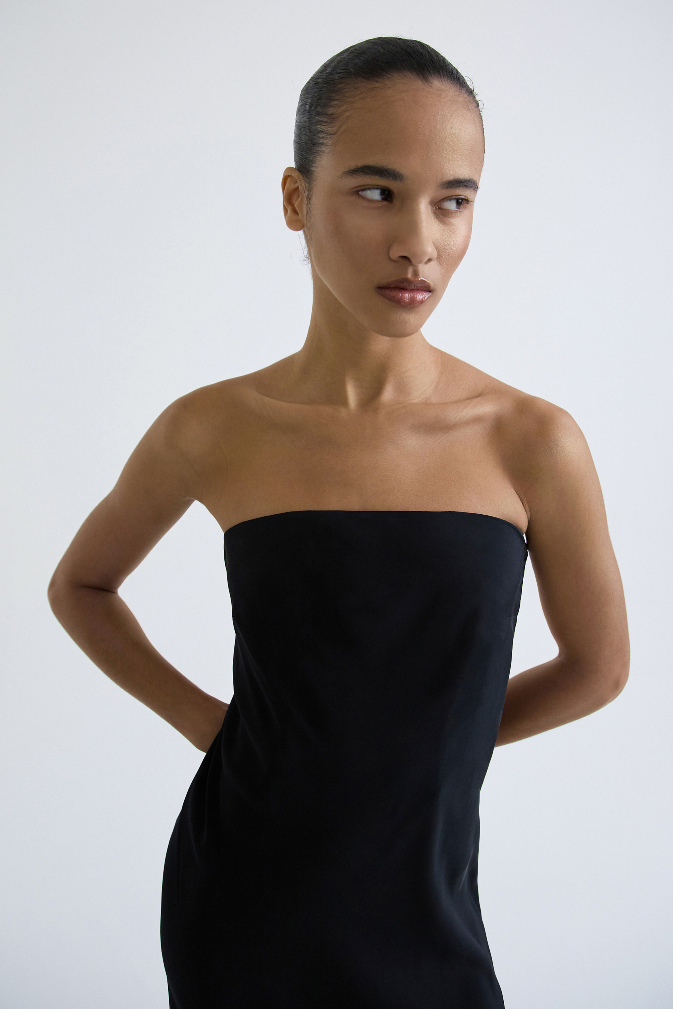 Платье Allure из шелка и ацетата