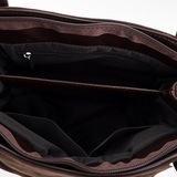 Сумка Саломея 278 эко-замша кофе