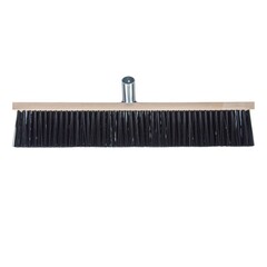 Щетка тротуарная деревянная 500х55мм, 5-ти рядная, металлическая тулейка, без черенка (Россия) 60-2-113