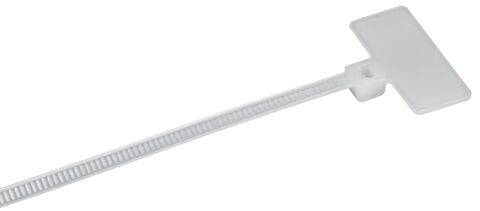 Хомут P6.6 маркерный белый 2,5х110мм 100шт/упак IEK