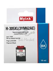 Картридж Myink 305XL 3YM62AE для HP DJ 2320/2710/2720 Black (18ml)