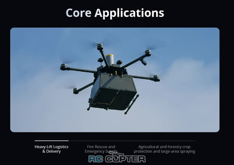 T-Motor MN1330 KV40 (52", 24S, 75 кг)