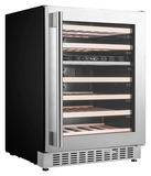 Винный шкаф Temptech Oslo OX60DX нерж. сталь