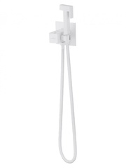 WONZON & WOGHAND WW-88829910-MW Смеситель с гигиеническим душем и термостатом, встраиваемый, белый матовый фото