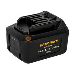 Аккумулятор для MAKITA ПРАКТИКА 10.8/12В, 3.0Ач,  Li-Ion, Слайдер (791-783)