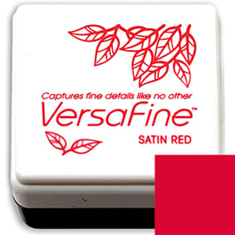 Штемпельная подушечка VersaFine Pigment Mini Ink Pad - SATIN RED