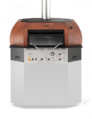 Печь для пиццы электрическая с ротационным подом Ø104 см OEM-ALI HELIOS CORTEN