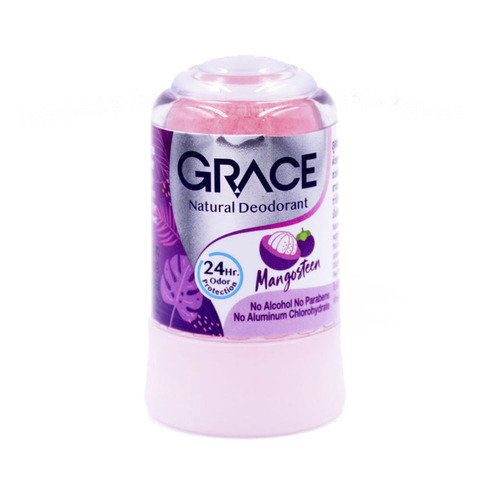 MANGOSTEEN, Crystal Deodorant, Grace (Дезодорант кристаллический алунитовый, МАНГУСТИН, Грэйс),70гр