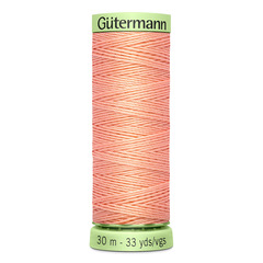 Нить Top Stitch 30/30 м для декоративной отстрочки, Gutermann, 586 спелый персик