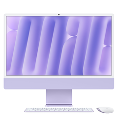 Моноблок Apple iMac 4.5K 24" (M4, 8 CPU/8 GPU, 2024) 16/256GB, Purple (Фиолетовый)