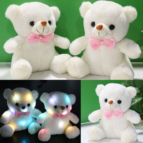 Teddy Bear 7 Colors Changing Light Up Plush