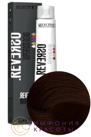 Крем-краска без аммиака Reverso Hair Color 3.71 Темно-каштановый 