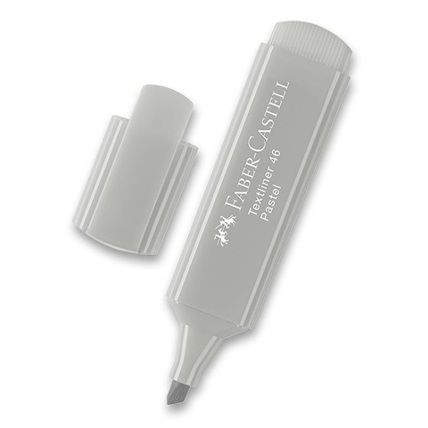 Textmarker açıq boz pastel 154634 Faber Castell