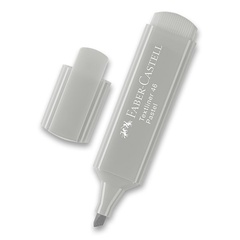 Textmarker açıq boz pastel 154634 Faber Castell