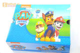 Зимние сапоги для мальчиков с мембраной KINGTEX Щенячий патруль (PAW patrol) на липучках, цвет черный. Изображение 19 из 19.