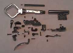 Flintlock key gun pistol