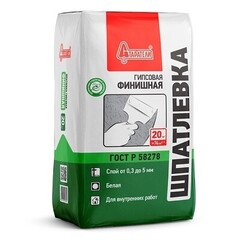 Шпатлевка Старатели Финишная 20кг