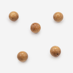 Сандал, бусины в форме шара, 10,3мм