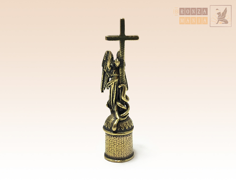 фигурка Александровский ангел малый на постаменте (h - 45 мм)