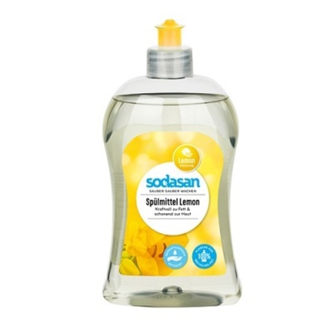 SODASAN Концентрированное жидкое средство для мытья посуды Лимон & Лайм - 500 мл