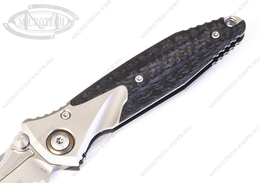 Нож Microtech Socom Bravo 261-8CFTI Partially Serrated Tanto Bronze Collar - фотография 