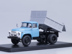 ZIL-MMZ-4502 tipper early grille metal body blue-gray Start Scale Models (SSM) 1:43