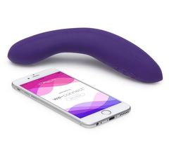 Фиолетовый вибромассажёр We Vibe Rave Purple - 19,3 см. - 