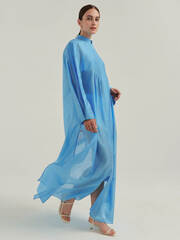 Рубашка длинная EUPHORIA голубого цвета