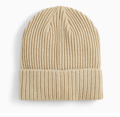 Шапка Puma Ribbed Classic Cuff Beanie Sand Dune
