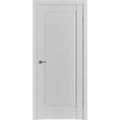 Купить Межкомнатная дверь экошпон VFD Emalex ER 1 Steel глухая