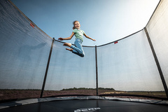Батут BERG Favorit Regular 330 Green + Safety Net Comfort