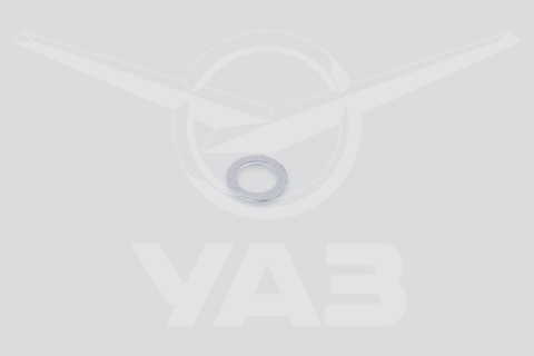 Прокладка уплотнительная штуцера нагнетат.трубки ЗМЗ 514 (алюминий) Д12