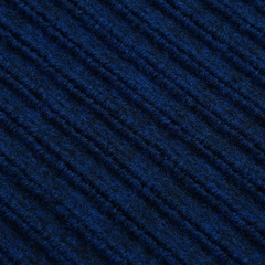 Коврик влаговпитывающий, ребристый, синий, 60*90 см