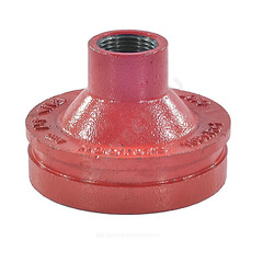 Переход резьбовой под муфту грувлок XGQT07S Ду65х40 (Дн76х1 1/2") Ру16 LEDE