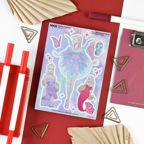 Мини-стикерпак BARBIE SERIES