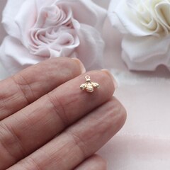 Подвеска Пчела 8 мм, позолота, П287