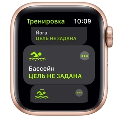 Смарт-часы Apple Watch SE 44mm Gold Aluminum Case with Pink Sand Sport Band (MYDN2RU/A)