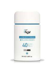 Крем Isov солнцезащитный противоотечный с экстрактом брокколи - UV BLOCK CREAM SPF40/PA++