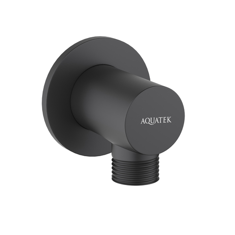 Aquatek AQ2456MB AQ2456MB шланговое подсоединение, матовый черный