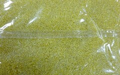 Бисер некалиброванный, 450 гр, размер 12/0, пр-во Китай