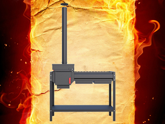 Печь-мангал Искандер Стандарт Эйр