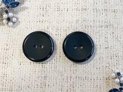 Пуговицы, d 2,8 см, чёрный