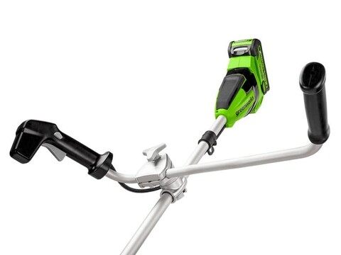 Триммер Greenworks GD40BCB, 40v, 40 см, без АКБ и ЗУ (аккумуляторный, нож)