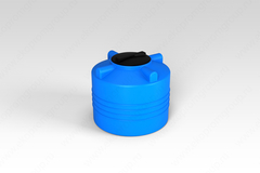 Ёмкость пластиковая пищевая ЭкоПром ЭВГ 200 л. вертикальная (73x73x64см;синий) - арт.555414